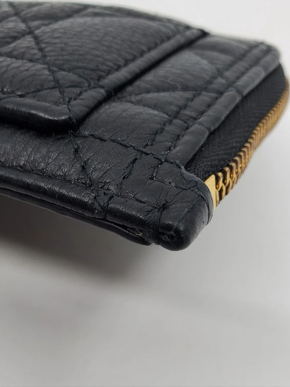 Dior Caro Cosmos Zipped Card Holder